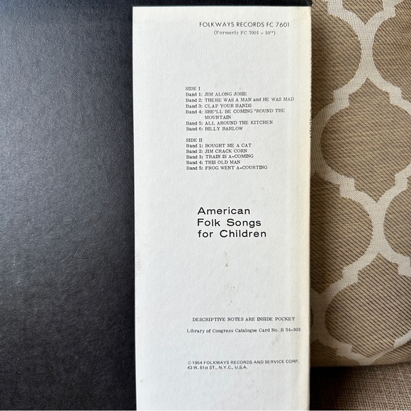 Pete Seeger~American Folk Songs for Children~Folkways~Banjo Roots - Picture 3 of 12